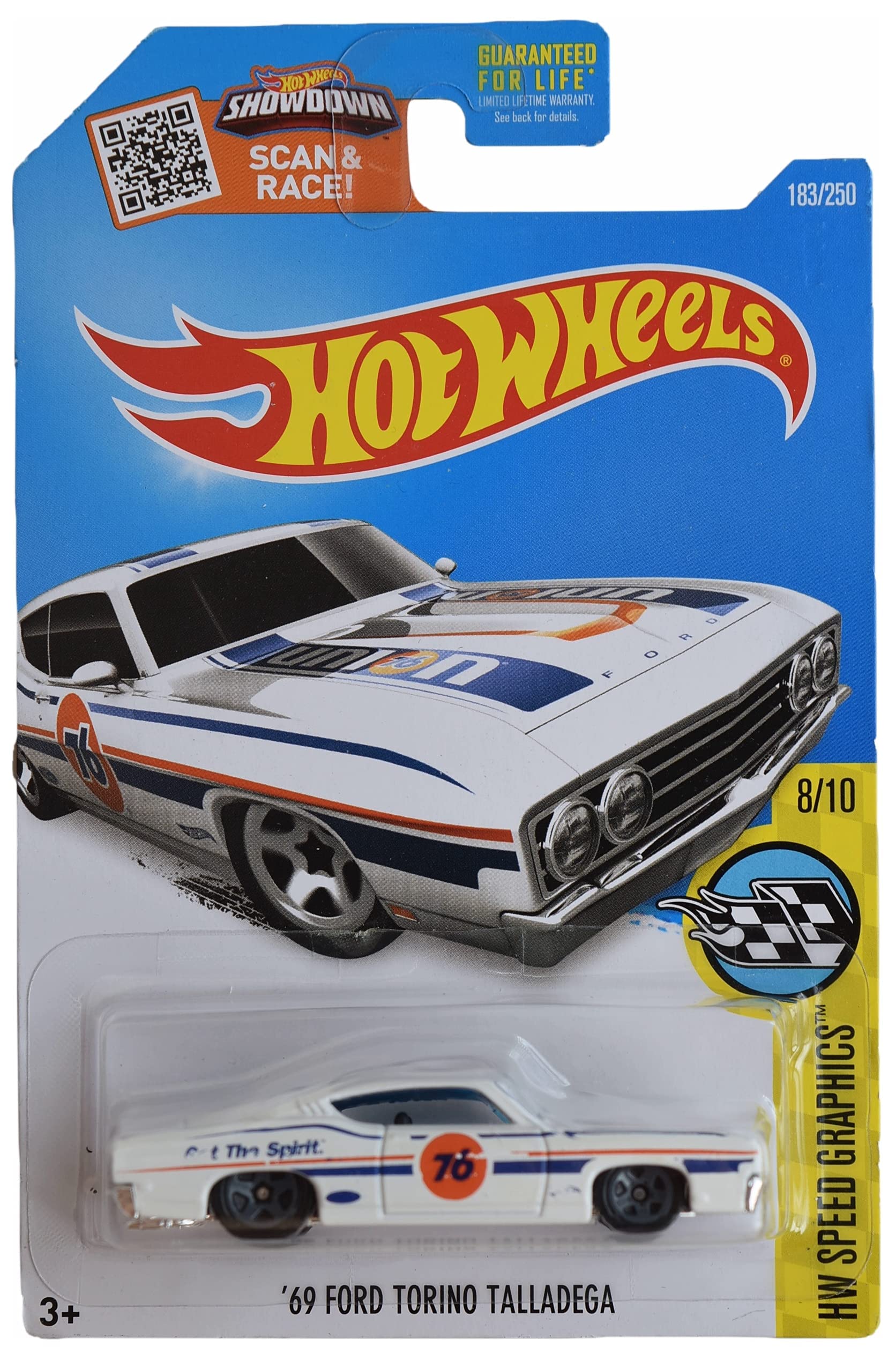 Amazon.com: Hot Wheels '69 Ford Torino Talladega, HW Speed